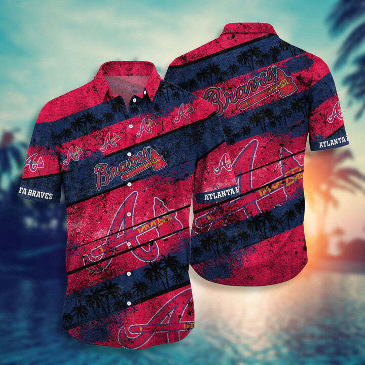 Atlanta Braves Hawaiian Shirt Sports Gift For Dad Atlanta Braves Hawaiian Shirt Sports Gift For Dad