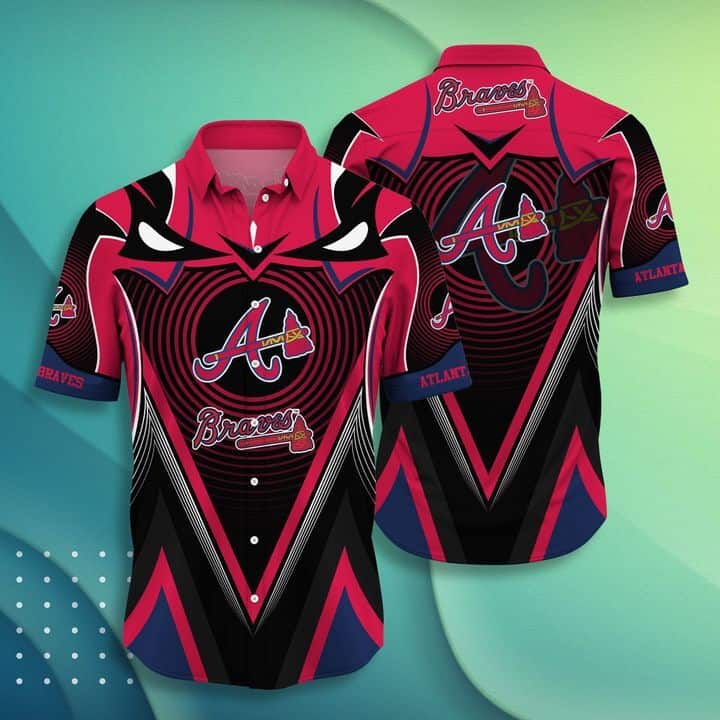 Atlanta Braves Hawaiian Shirt MLB Gift For Sports Lovers Atlanta Braves Hawaiian Shirt MLB Gift For Sports Lovers