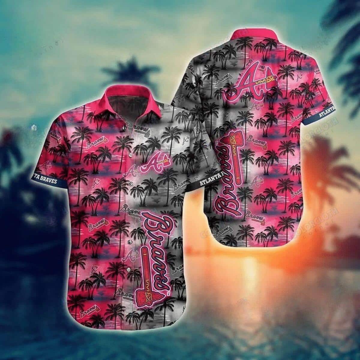 MLB Atlanta Braves Hawaiian Shirt Summer Gift For Beach Lovers MLB Atlanta Braves Hawaiian Shirt Summer Gift For Beach Lovers