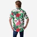 Atlanta Braves Hawaiian Shirt Flamingo Palm Leaves Pattern Atlanta Braves Hawaiian Shirt Flamingo Palm Leaves Pattern