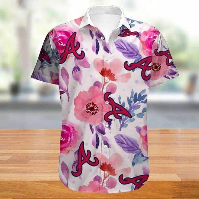 Atlanta Braves Hawaiian Shirt Beach Gift For Sports Lovers Atlanta Braves Hawaiian Shirt Beach Gift For Sports Lovers