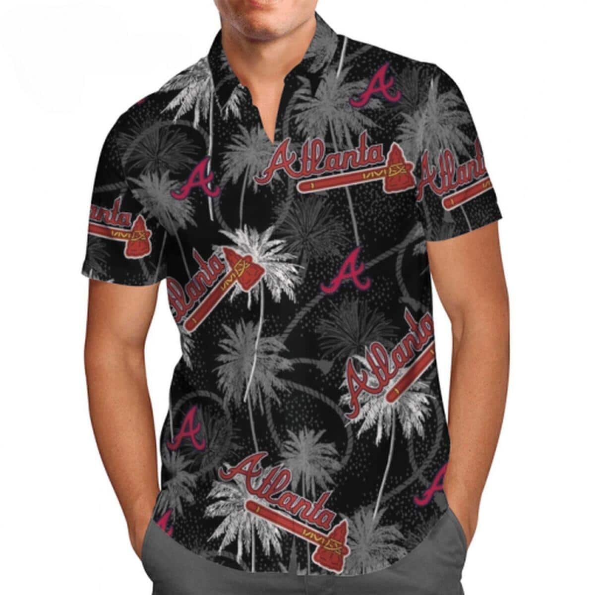 Atlanta Braves Hawaiian Shirt MLB Summer Gift For Beach Lovers Atlanta Braves Hawaiian Shirt MLB Summer Gift For Beach Lovers