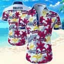 MLB Atlanta Braves Hawaiian Shirt Tropical Flower Pattern MLB Atlanta Braves Hawaiian Shirt Tropical Flower Pattern