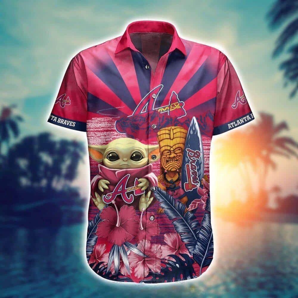 Baby Yoda Star Wars Atlanta Braves Hawaiian Shirt Baby Yoda Star Wars Atlanta Braves Hawaiian Shirt