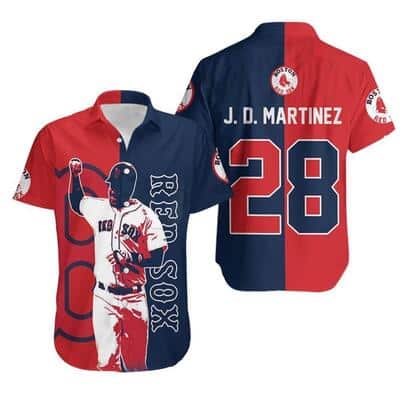28 J. D. Martinez Boston Red Sox Hawaiian Shirt Gift For Baseball Fans 28 J. D. Martinez Boston Red Sox Hawaiian Shirt Gift For Baseball Fans