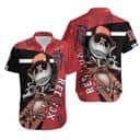 Boston Red Sox Hawaiian Shirt Jack Skellington Monster Energy Logo