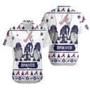 Gnomes Atlanta Braves Hawaiian Shirt Christmas Gift For Baseball Lovers