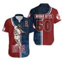 50 Mookie Betts Boston Red Sox Hawaiian Shirt Baseball Fans Gift