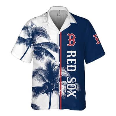Vintage Boston Red Sox Hawaiian Shirt Gift For Beach Lovers