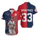 David Price Boston Red Sox 33 Hawaiian Shirt Baseball Fans Gift David Price Boston Red Sox 33 Hawaiian Shirt Baseball Fans Gift