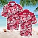 Boston Red Sox Hawaiian Shirt Gift For Beach Vacation