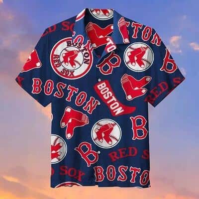 MLB Boston Red Sox Hawaiian Shirt Gift For Sport Fans