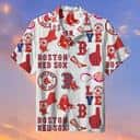 Boston Red Sox Hawaiian Shirt Beach Gift For Sport Fans