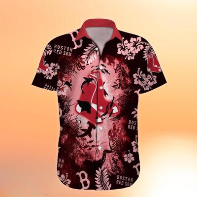 Boston Red Sox Hawaiian Shirt Ocean Fish Beach Lovers Gift Boston Red Sox Hawaiian Shirt Ocean Fish Beach Lovers Gift