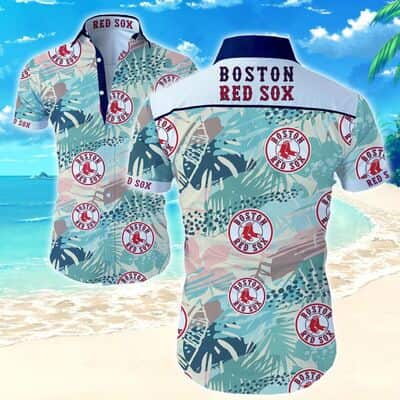 Boston Red Sox Hawaiian Shirt Beach Gift For Friend Boston Red Sox Hawaiian Shirt Beach Gift For Friend