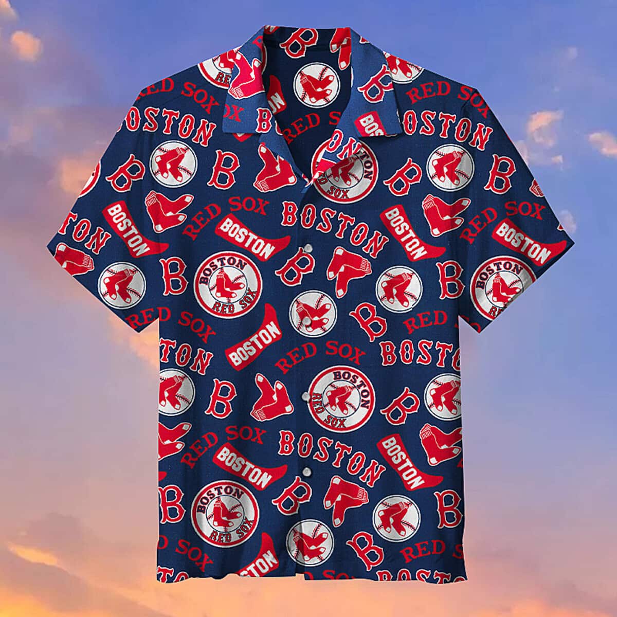 Boston Red Sox Hawaiian Shirt Gift For Baseball Fans Boston Red Sox Hawaiian Shirt Gift For Baseball Fans