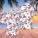 Boston Red Sox Hawaiian Shirt Island Pattern On White Theme Boston Red Sox Hawaiian Shirt Island Pattern On White Theme
