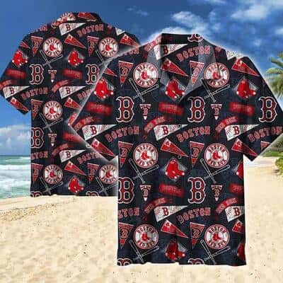 MLB Boston Red Sox Hawaiian Shirt Sports Gift For Dad MLB Boston Red Sox Hawaiian Shirt Sports Gift For Dad