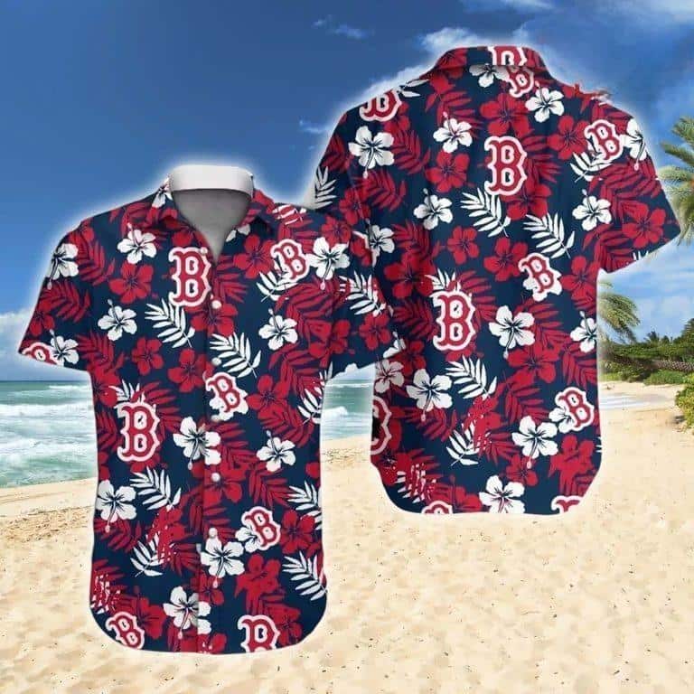 MLB Boston Red Sox Hawaiian Shirt Beach Lovers Gift MLB Boston Red Sox Hawaiian Shirt Beach Lovers Gift