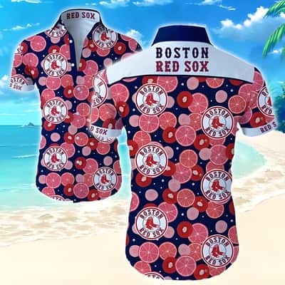 MLB Boston Red Sox Hawaiian Shirt Summer Beach Gift
