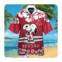 Boston Red Sox Hawaiian Shirt Snoopy Gift For Sport Fans