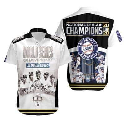 Los Angeles Dodgers Hawaiian Shirt World Series Champions Los Angeles Dodgers Hawaiian Shirt World Series Champions