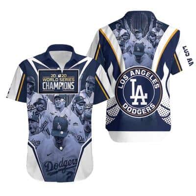 Los Angeles Dodgers Hawaiian Shirt World Series Champions Baseball Fans Gift