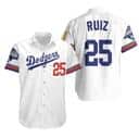 Ruiz 25 Los Angeles Dodgers Hawaiian Shirt Gift For Sport Fans Ruiz 25 Los Angeles Dodgers Hawaiian Shirt Gift For Sport Fans