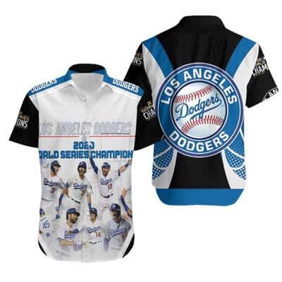 MLB Los Angeles Dodgers Hawaiian Shirt Sports Gift For Dad MLB Los Angeles Dodgers Hawaiian Shirt Sports Gift For Dad