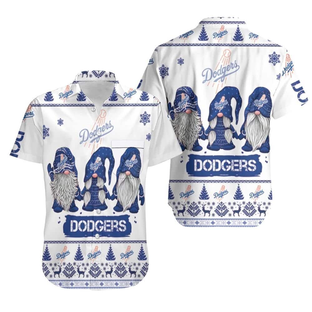 Gnomes Los Angeles Dodgers Hawaiian Shirt Christmas Gift For Baseball Lovers Gnomes Los Angeles Dodgers Hawaiian Shirt Christmas Gift For Baseball Lovers