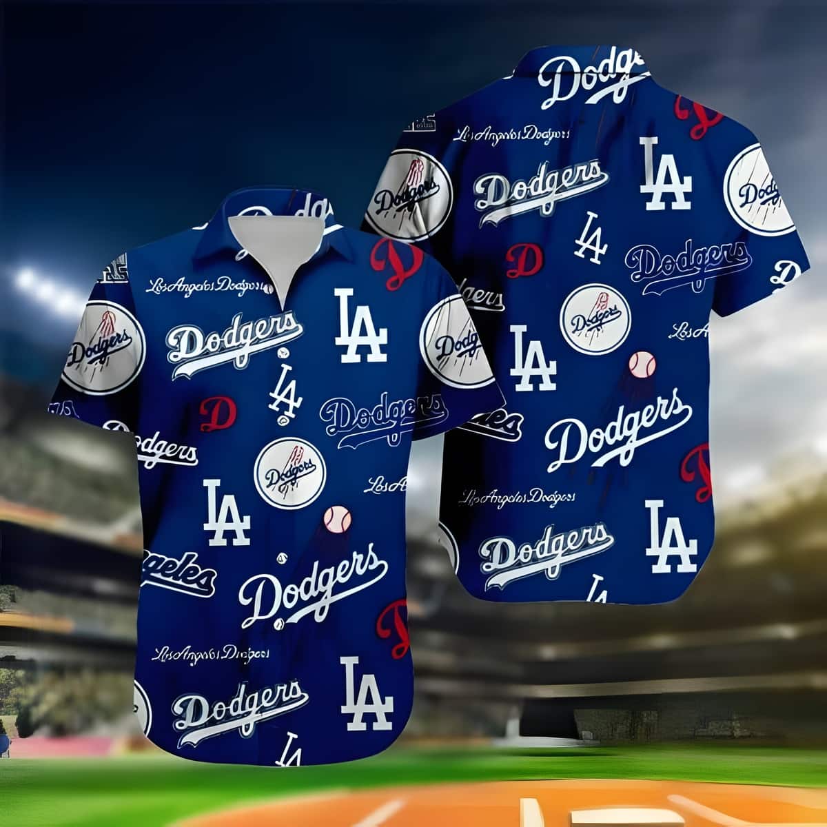 MLB Los Angeles Dodgers Hawaiian Shirt Summer Gift For Baseball Fans MLB Los Angeles Dodgers Hawaiian Shirt Summer Gift For Baseball Fans