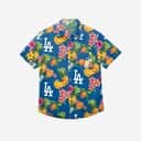 Los Angeles Dodgers Hawaiian Shirt Tropical Fruit Pattern Beach Lovers Gift Los Angeles Dodgers Hawaiian Shirt Tropical Fruit Pattern Beach Lovers Gift