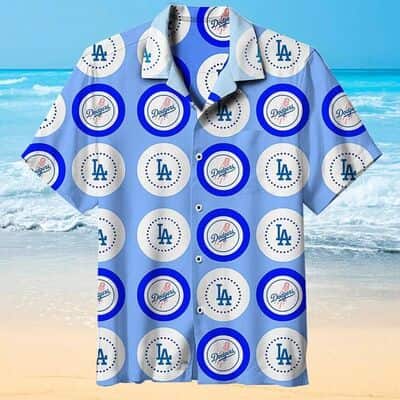 Los Angeles Dodgers Logo Hawaiian Shirt Baseball Fans Gift Los Angeles Dodgers Logo Hawaiian Shirt Baseball Fans Gift