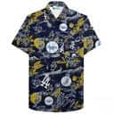 Los Angeles Dodgers Hawaiian Shirt Summer Gift For Friend Los Angeles Dodgers Hawaiian Shirt Summer Gift For Friend