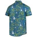 Vintage Los Angeles Dodgers Hawaiian Shirt Palm Trees Pattern All Over Print Vintage Los Angeles Dodgers Hawaiian Shirt Palm Trees Pattern All Over Print
