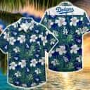 Los Angeles Dodgers Hawaiian Shirt Hibiscus Pattern Practical Beach Gift Los Angeles Dodgers Hawaiian Shirt Hibiscus Pattern Practical Beach Gift