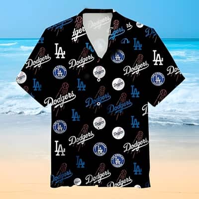 Los Angeles Dodgers Hawaiian Shirt Father's Day Gift Baseball Fans Los Angeles Dodgers Hawaiian Shirt Father's Day Gift Baseball Fans