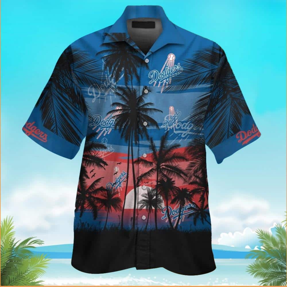 Vintage Los Angeles Dodgers Hawaiian Shirt Gift For Beach Trip Vintage Los Angeles Dodgers Hawaiian Shirt Gift For Beach Trip