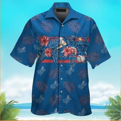 Los Angeles Dodgers Hawaiian Shirt Tropical Pattern Beach Lovers Gift Los Angeles Dodgers Hawaiian Shirt Tropical Pattern Beach Lovers Gift