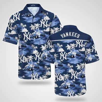 New York Yankees Hawaiian Shirt Baseball Gift For Adults New York Yankees Hawaiian Shirt Baseball Gift For Adults