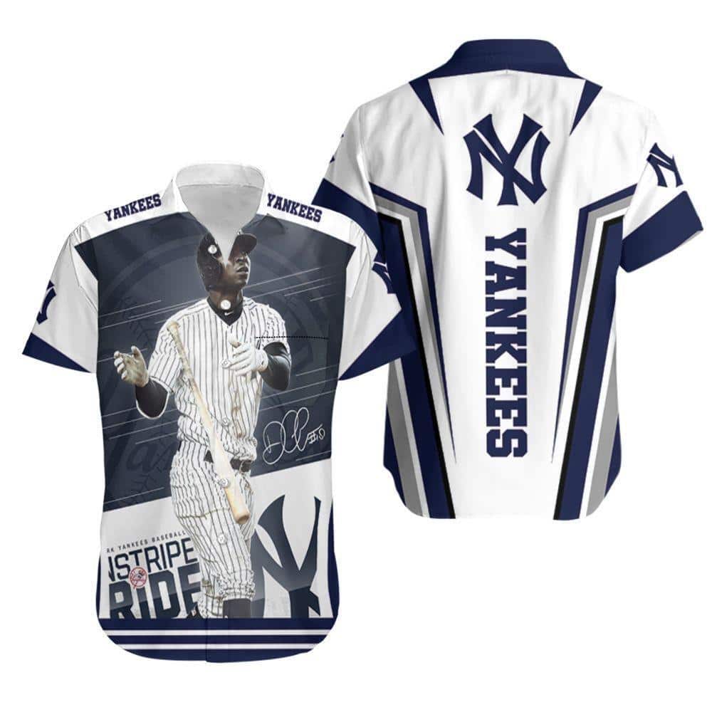 Didi Gregorius 18 New York Yankees Hawaiian Shirt Beach Gift For Baseball Fans Didi Gregorius 18 New York Yankees Hawaiian Shirt Beach Gift For Baseball Fans