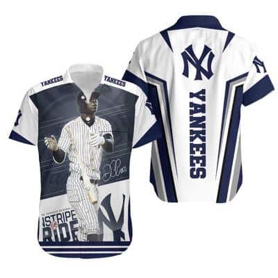 Didi Gregorius 18 New York Yankees Hawaiian Shirt Beach Gift For Baseball Fans Didi Gregorius 18 New York Yankees Hawaiian Shirt Beach Gift For Baseball Fans