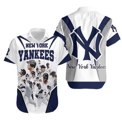 New York Yankees Hawaiian Shirt Gift For Baseball Coach New York Yankees Hawaiian Shirt Gift For Baseball Coach