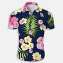 New York Yankees Hawaiian Shirt Tropical Flower Pattern Baseball Fans Gift New York Yankees Hawaiian Shirt Tropical Flower Pattern Baseball Fans Gift