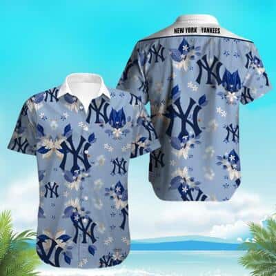 MLB New York Yankees Hawaiian Shirt Summer Beach Gift MLB New York Yankees Hawaiian Shirt Summer Beach Gift
