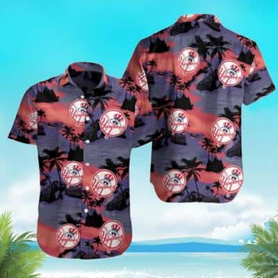 MLB New York Yankees Hawaiian Shirt Summer Gift For Baseball Fans MLB New York Yankees Hawaiian Shirt Summer Gift For Baseball Fans