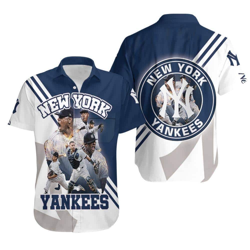 MLB New York Yankees Hawaiian Shirt Beach Gift For Sports Lovers MLB New York Yankees Hawaiian Shirt Beach Gift For Sports Lovers