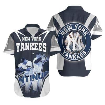 New York Yankees Hawaiian Shirt The Story Continues Gift For Baseball Fans New York Yankees Hawaiian Shirt The Story Continues Gift For Baseball Fans