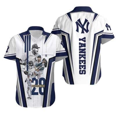 New York Yankees Hawaiian Shirt Birthday Gift For Baseball Boyfriend New York Yankees Hawaiian Shirt Birthday Gift For Baseball Boyfriend