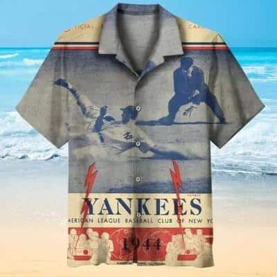 New York Yankees 1944 Hawaiian Shirt Gift For Baseball Fans New York Yankees 1944 Hawaiian Shirt Gift For Baseball Fans